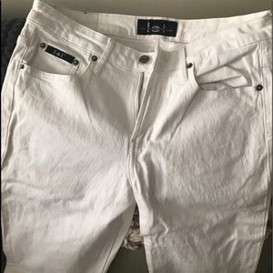 White jeans
